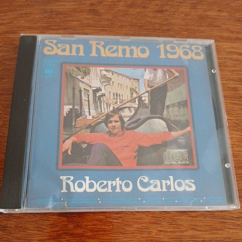 Roberto Carlos - San Remo 1968 - CD Original (Primeiras Prensagens)