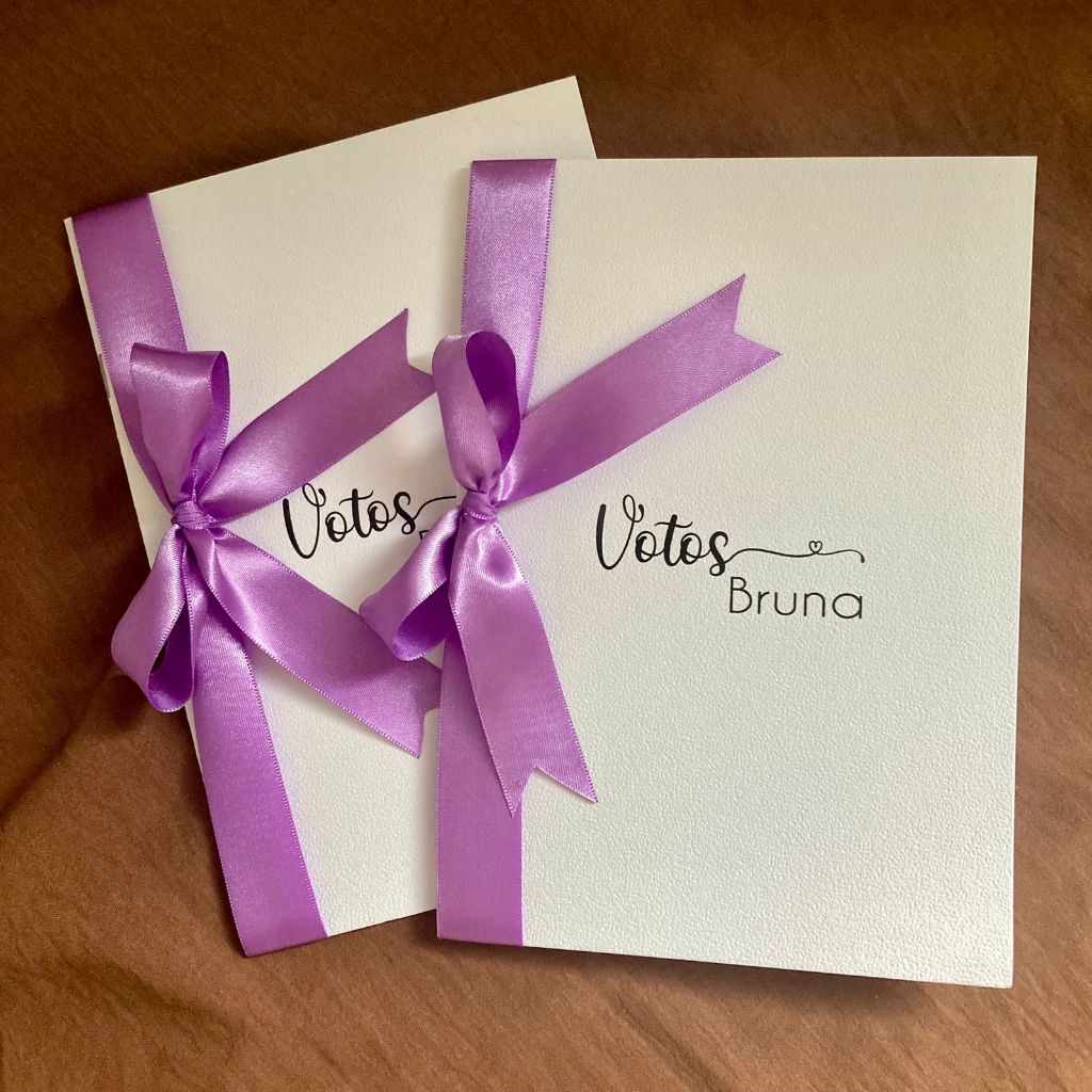 CADERNO LILÁS PARA VOTOS DE CASAMENTO PERSONALIZADO NOME NOIVA NOIVO E DATA DE CASAMENTO