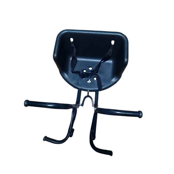 Cadeirinha na cor preto para bike aro 29