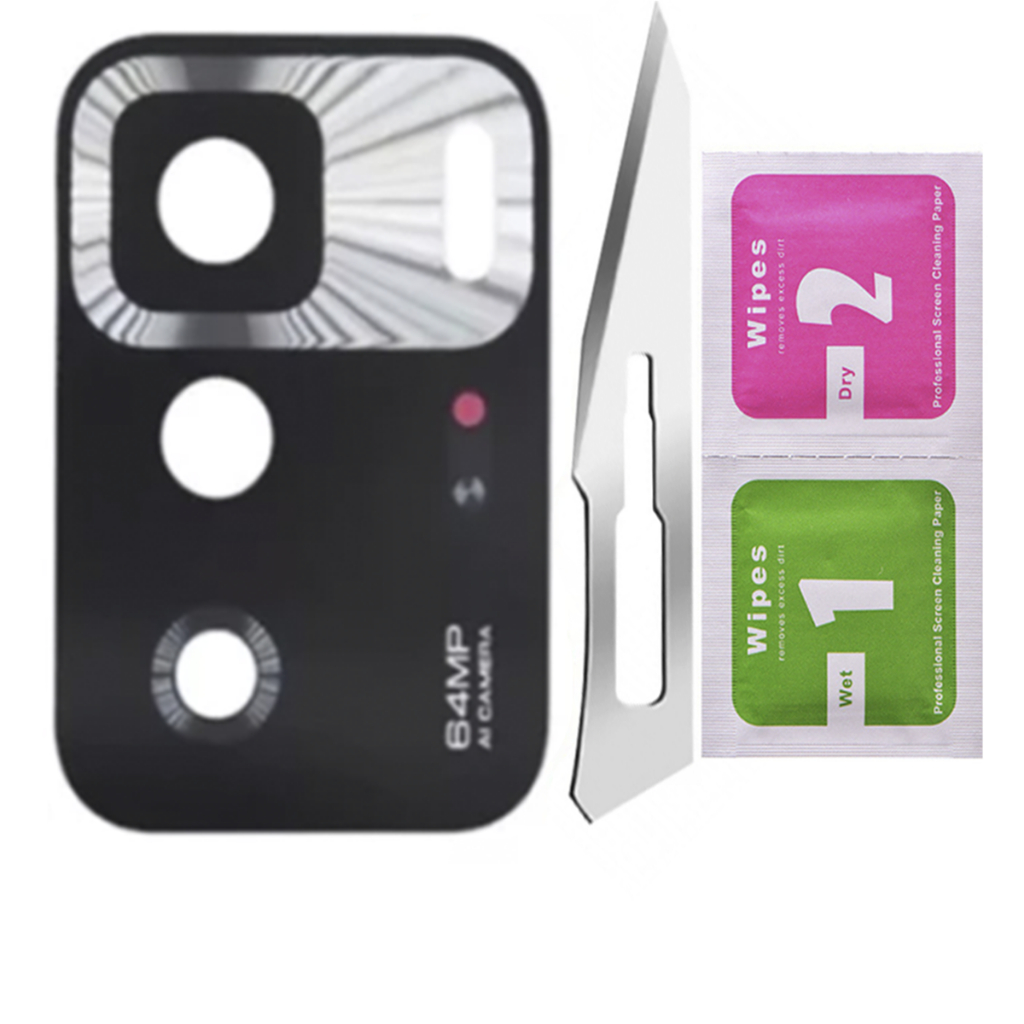 Lente Vidro Camera Traseira Para Poco X3 GT