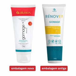 Gomage Akmos esfoliante corporal natural clareador (não é ácido) em Oferta na Shopee