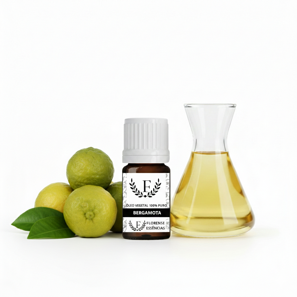 Óleo Vegetal De Bergamota 100% Natural e Puro - 10 ml