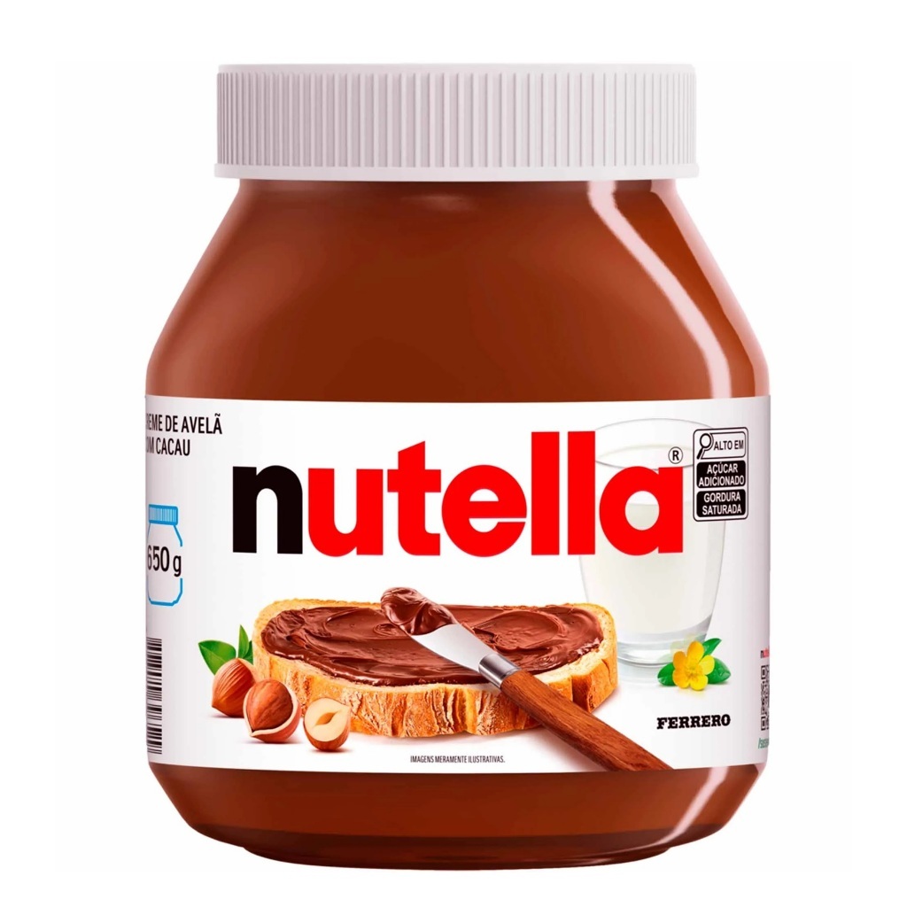 Creme de Avelã com Cacau Nutella 650g em Oferta na Shopee