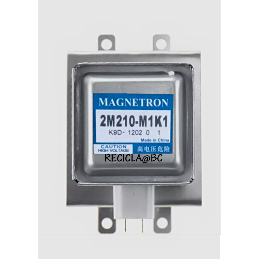 MAGNETRON MICROONDAS COMPATÍVEL COM OS PANASONIC -M1K1/ 2M210-M1   ( PRODUTO DE REUSO) ORIGINAL