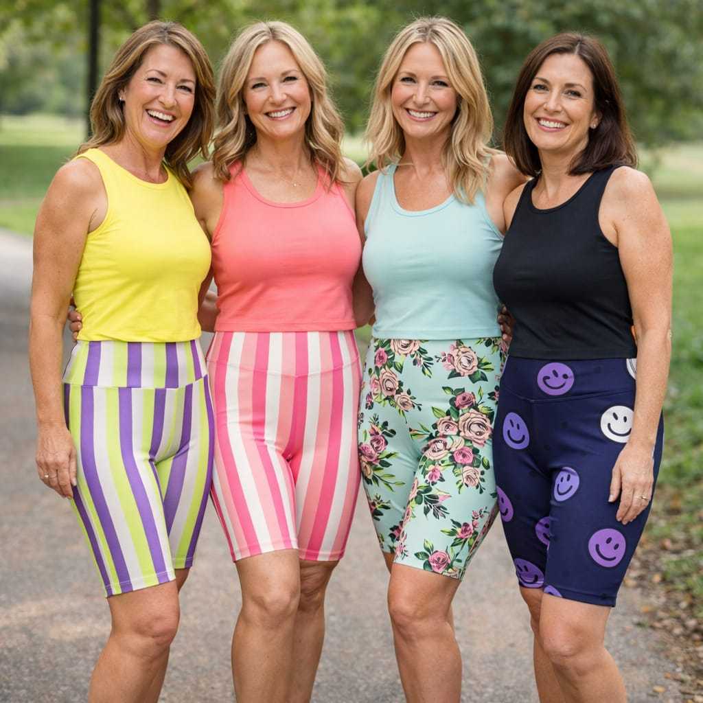 Bermuda Feminina Academia Estampada