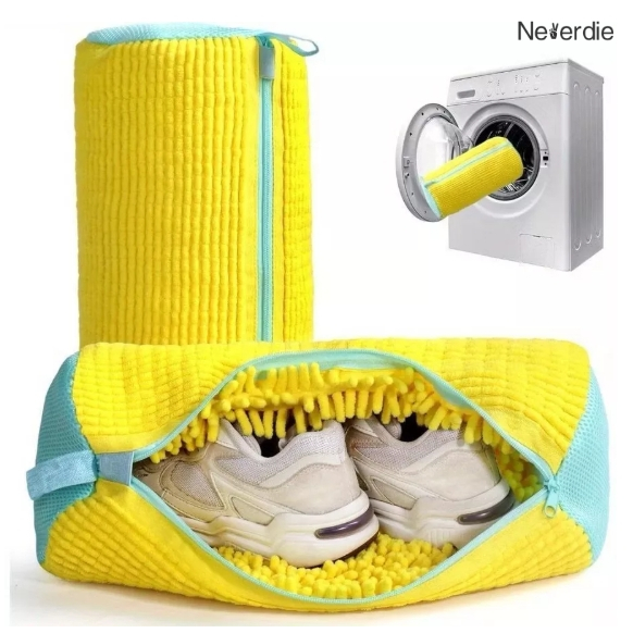 Bolsa para Lavar Sapato Tênis na Máquina de Lavar Prático em Oferta na Shopee