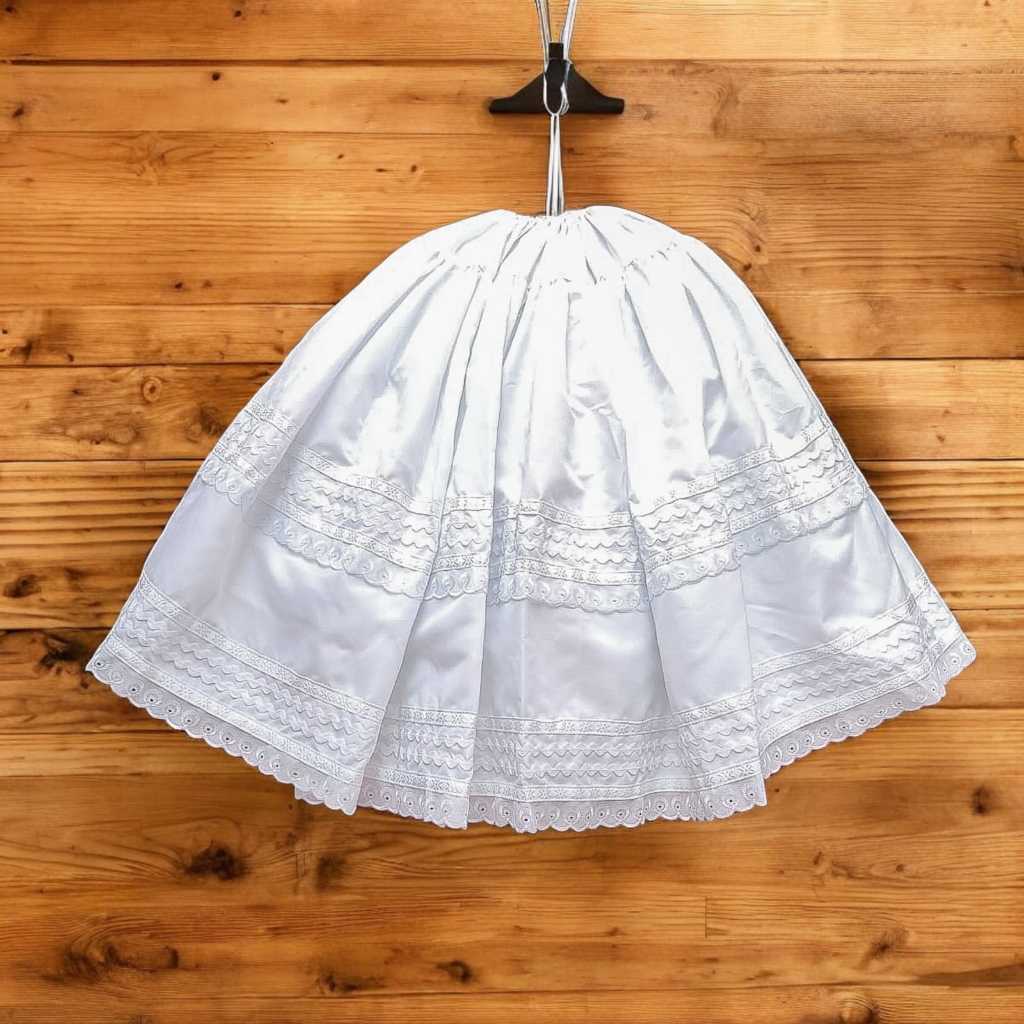Saia Branca - Roupa de Terreiro - Umbanda e Candomblé