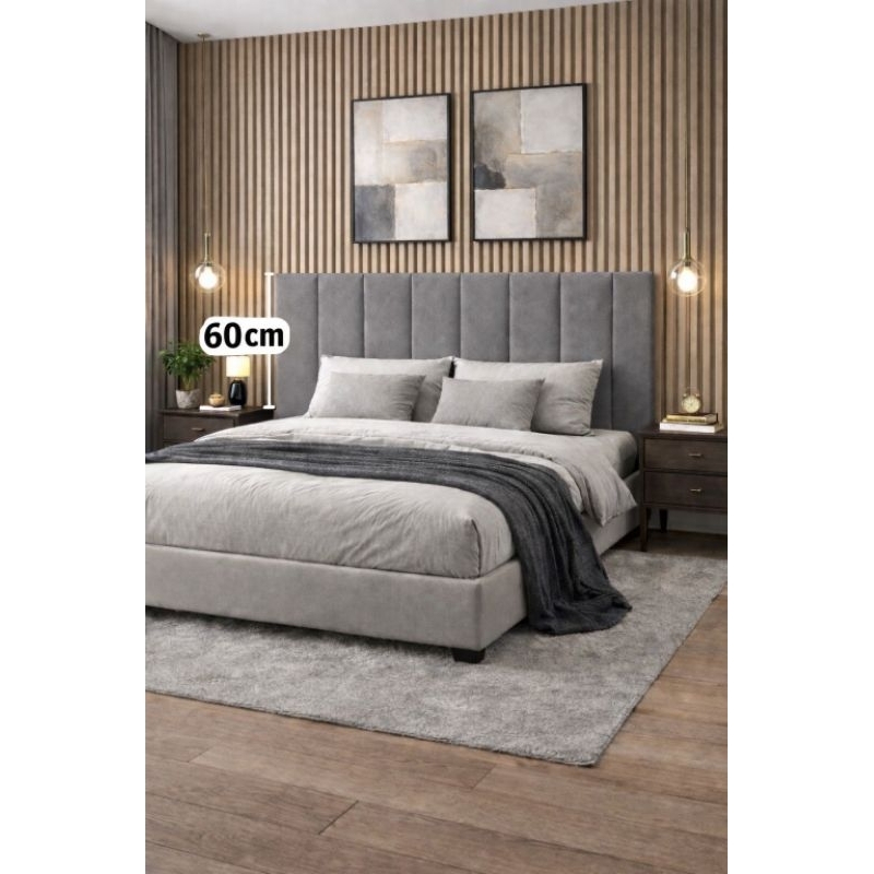 kit Cabeceira Estofada Modulada 60x20cm Para Cama de Solteiro I Cama Casal I Cama Queen I Cama King