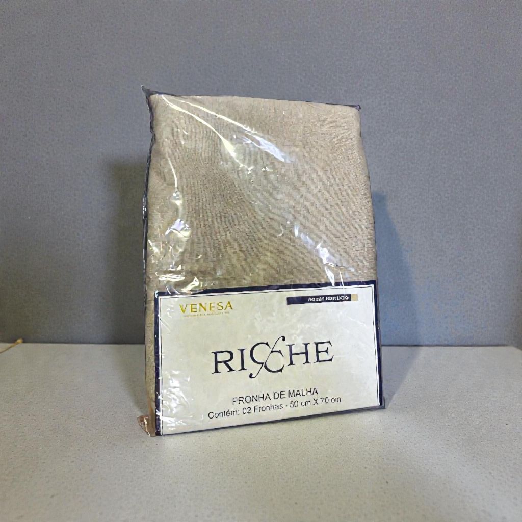 Fronha de malha Ricche - kit com 2 unidades 50x70cm