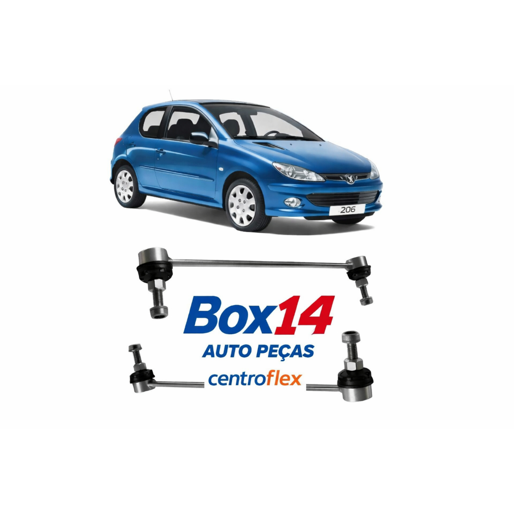 Par Bieleta Peugeot 206/207 99/...Escapade Sw 00/08 Hoggar 1.4 8v/ 1.6 16v 09/14  Centroflex