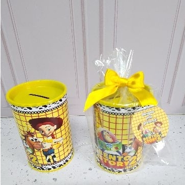 Cofrinho Personalizado Embalagem, TAG e Laço | Lembrancinha Festa Infantil | FAZEMOS TODOS OS TEMAS em Oferta na Shopee