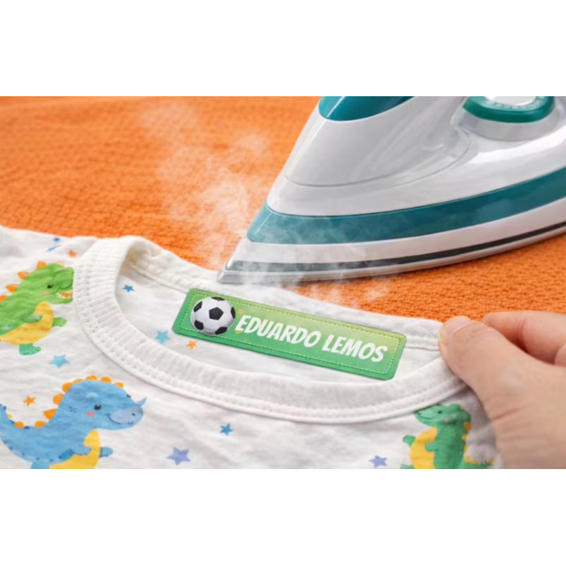 Etiqueta Termocolante Personalizado Escolar Uniforme Com Nome Melhor Qualidade do mercado
