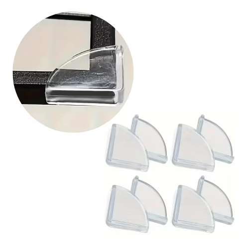 KIT 12 UND PROTETOR QUADRADO DE QUINA PROTEGE BEBE PROTECAO KZ