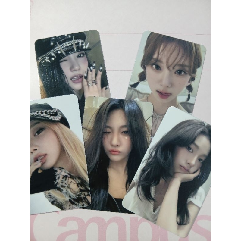 Photocard fanmade — cortis, aespa, lngshot, illit, katseye em Oferta na Shopee