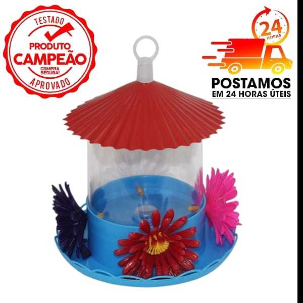 Bebedouro Beija Flor Chapeu 750ml em Oferta na Shopee