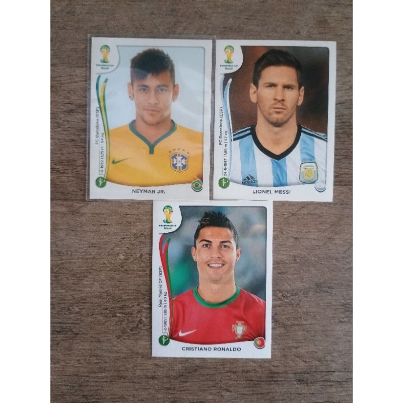 Figurinhas dos Craques Copa 2014 Originais Panini
