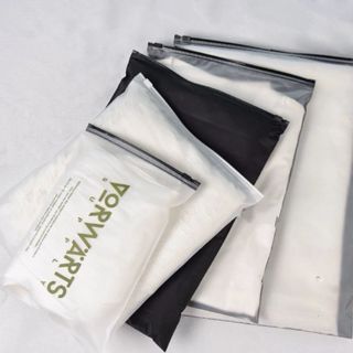 Saco Zíper Preto Fosco Ideal Para Roupas E Acessórios Kit 10/50 Unidades em Oferta na Shopee