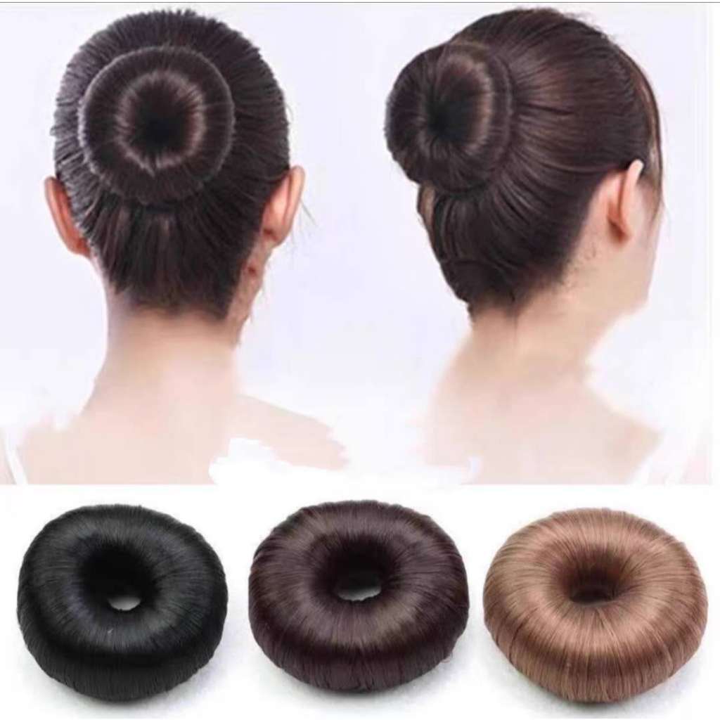 Rosquinha Esponja para coque de cabelo Unidade