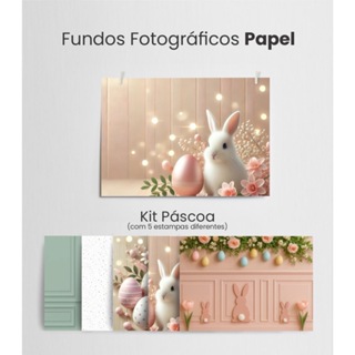 SUPER LANÇAMENTO!! FUNDOS FOTOGRAFICOS DE PAPEL EDIÇÃO PASCOA em Oferta na Shopee