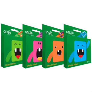 Porta Dente de Leite Infantil - Dental Álbum - Angie em Oferta na Shopee