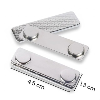 Ímã de Neodímio - Porta Crachá Magnético c Dupla Face 01un em Oferta na Shopee