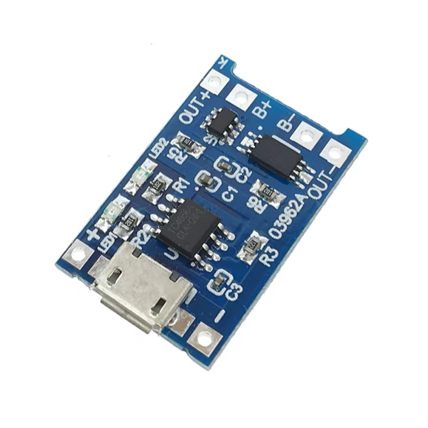 🔋 Módulo Carregador de Bateria de Lítio TP4056 1A 5V Micro USB com Proteção 🔋