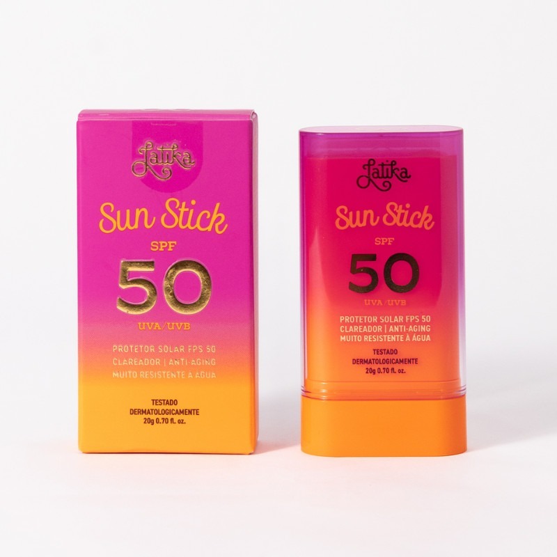 Protetor Solar Facial Latika Sun Stick FPS50
