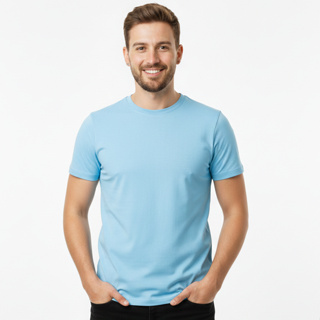 Camiseta Masculina Básica Malha Fria - Leve e Confortável Ideal para Dia a Dia Treinos Academia (Diversas Cores) em Oferta na Shopee