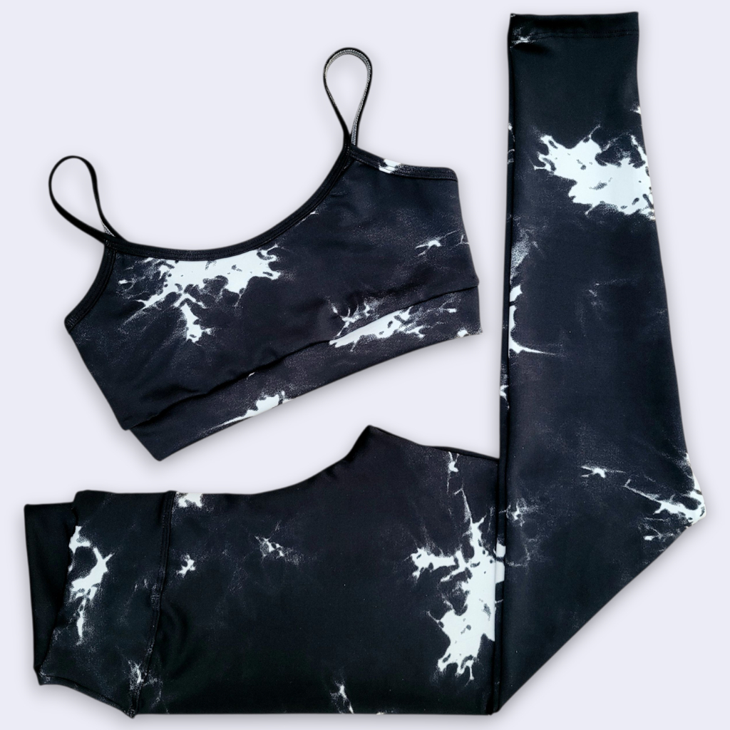 Conjunto Academia Feminino Calça Legging E Top Fitness em Oferta na Shopee