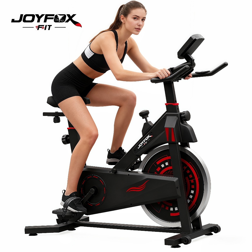 Bicicleta Ergométrica Spinning Com Roda De Inércia De 11kg Com Teste De Frequência Cardíaca Joyfox Fitness em Oferta na Shopee