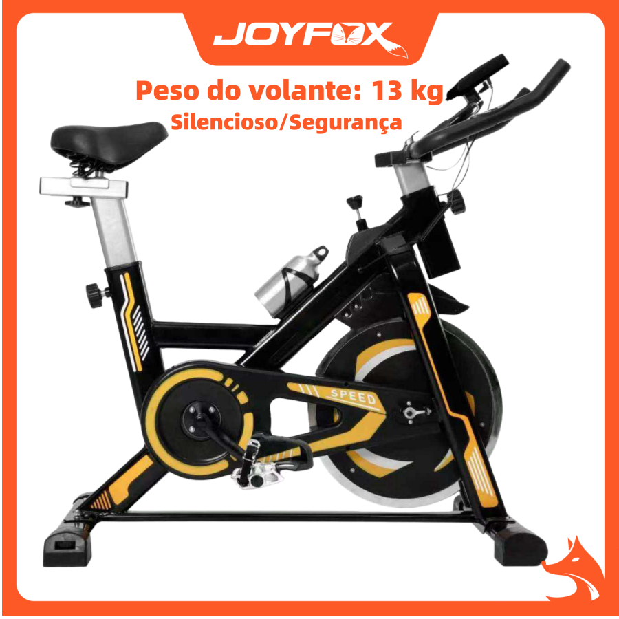 JOYFOX Bicicleta Spinning bicicleta ergometrica Para Exercícios Profissional Sport Suporta até 120kg em Oferta na Shopee