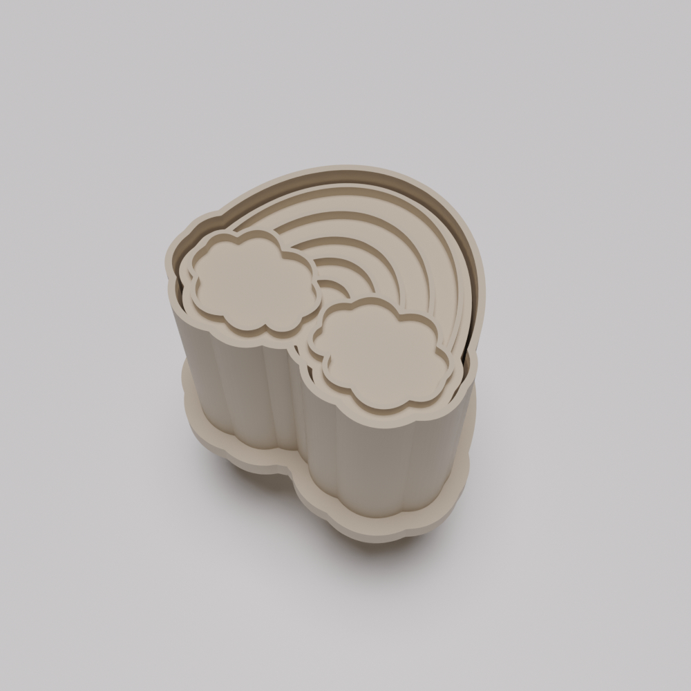 Ejetor e modelador de docinhos/brigadeiro - Arco Íris 2 em Oferta na Shopee