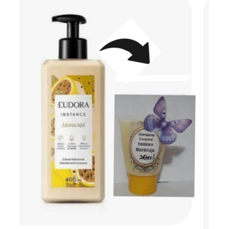 Mini Hidratante eudora maracujá/lembrancinha Feminina  15ml