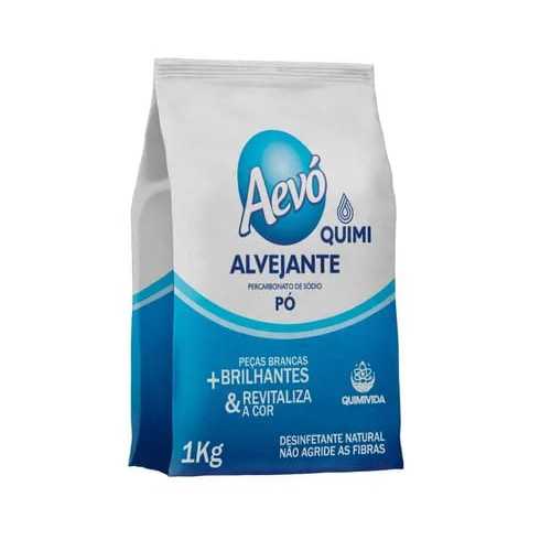 Percarbonato de Sódio Tira Manchas Alvejante Roupa Branca Produto de Limpeza - Aevó - 1kg em Oferta na Shopee