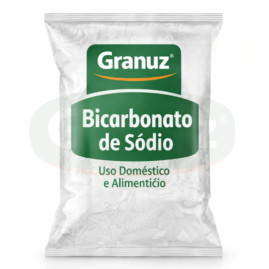 Bicarbonato de Sódio 100% Puro Granuz 2Kg 1Kg 500g Doméstico Alimentício Alta Pureza [Envio HOJE] em Oferta na Shopee