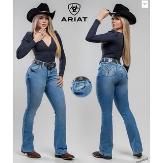 Calça Jeans Country Feminina Estilo Western Confortável