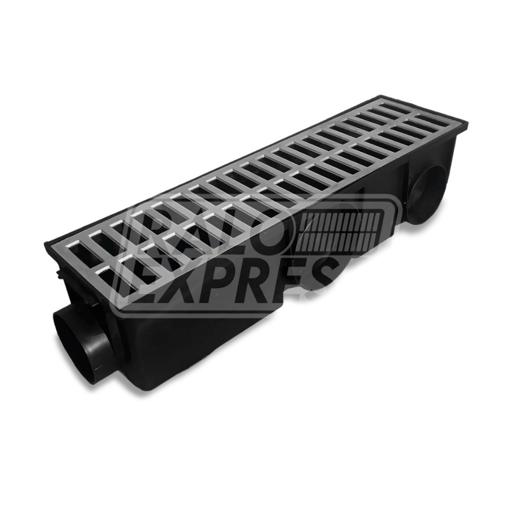 Ralo Linear 15x100 Modular Grelha Alumínio Coletor 2 Pecas em Oferta na Shopee