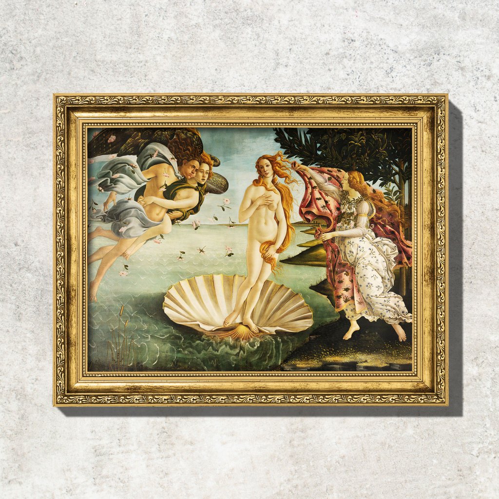 Quadro - O Nascimento de Vênus – Sandro Botticelli