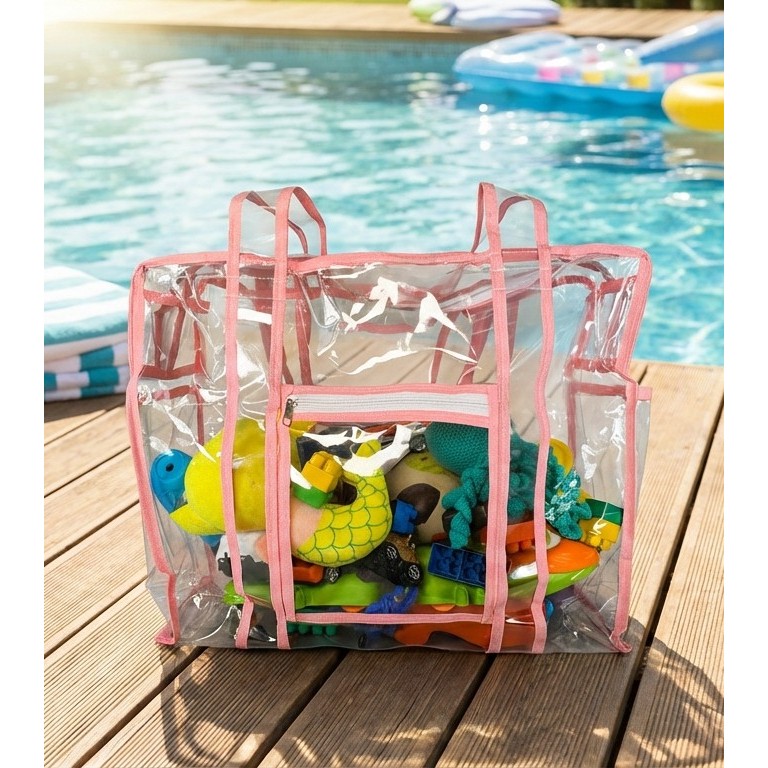 Bolsa Transparente 100% PVC Multiuso