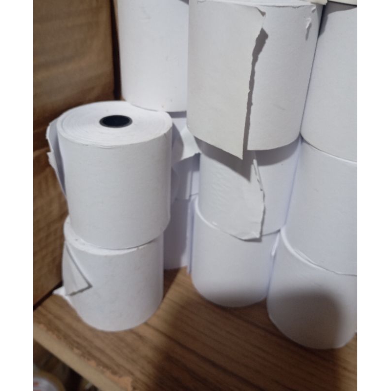 bobina para cálculadora offset branca 57x30 cx 30 unidades