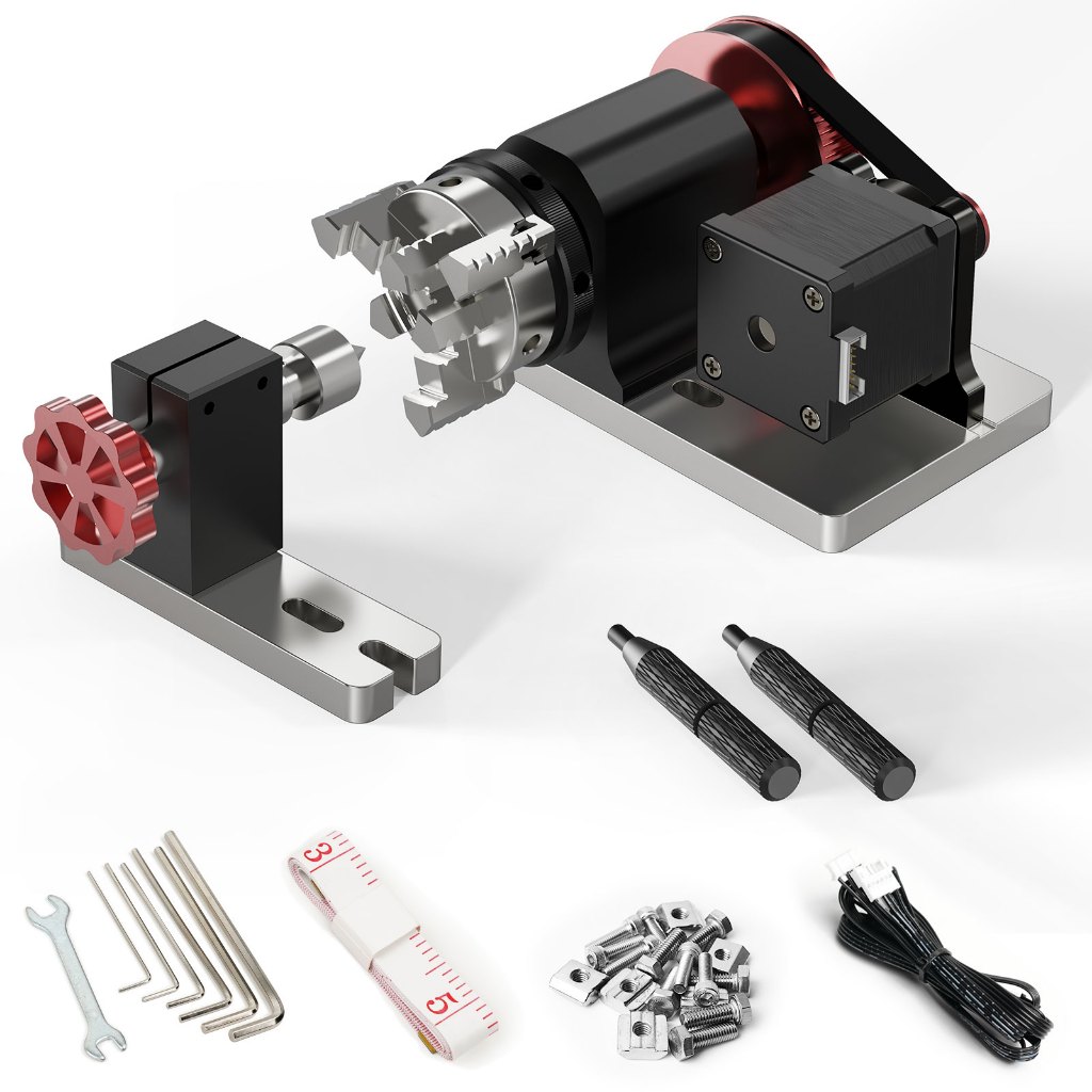 TWOTREES | Kit de quarto eixo para máquina de gravação CNC para série TTC450