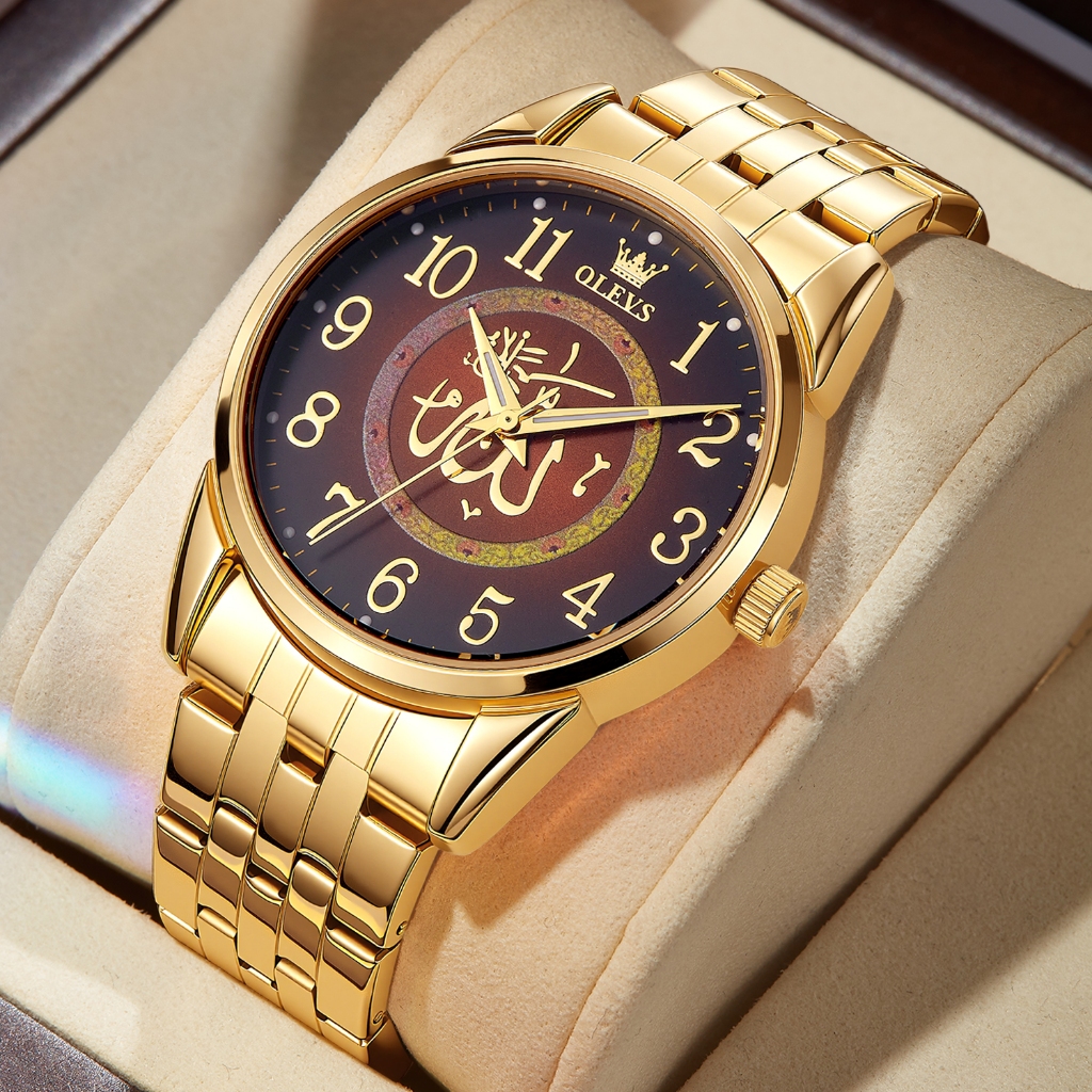 OLEVS Relógio Masculino De Aço Inoxidável À Prova D'Água E Luminoso Original Para Empresas 707 em Oferta na Shopee