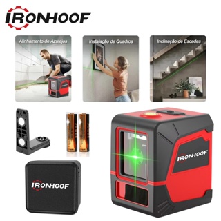 Nível Laser Profissional 2 Linhas Verde Auto Nivelante 360° em Oferta na Shopee