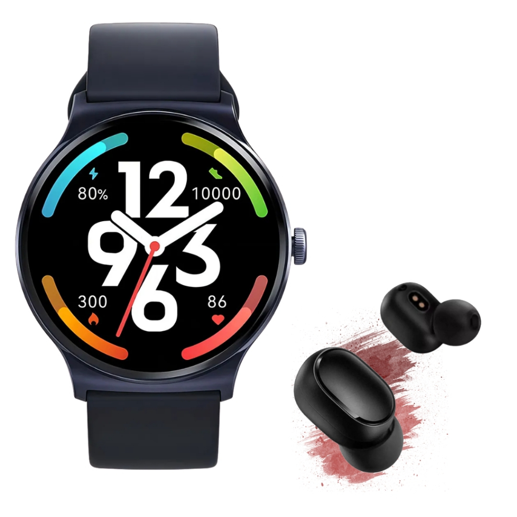 Smartwatch Bateria Longa Duração Fone Corrida Strava Chamadas Whatsapp Ios Android Original NF