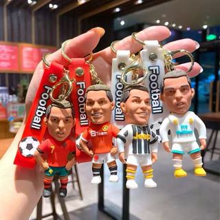 Cartoon Football Character Keychain Penalty C Ronaldo Personagem Chaveiro Porta-Chaves em Oferta na Shopee