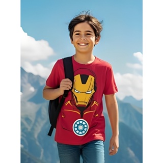 Camiseta Infantil Juvenil e Adulto Algodao Homem De Ferro Promocao em Oferta na Shopee
