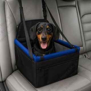 Cadeira AZUL..Transporte Luxo Pet Carro Cães e Gatos Raças pequenas e médias ate 12 kgs ) Assento de Proteção Automóv em Oferta na Shopee