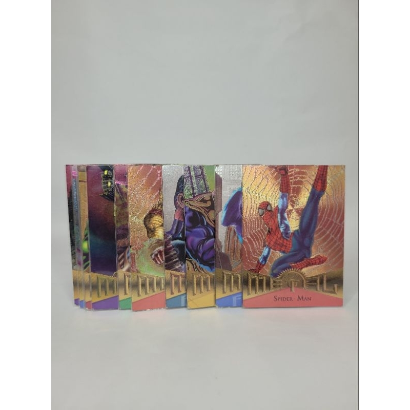 Cartas Fleer Marvel Metal 1995