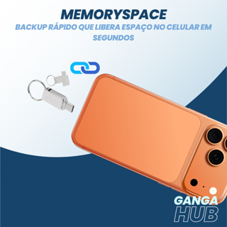 PEN DRIVE PARA CELULAR ENTRADA TIPO-C USB ANDROID IPHONE ARMAZENAMENTO em Oferta na Shopee
