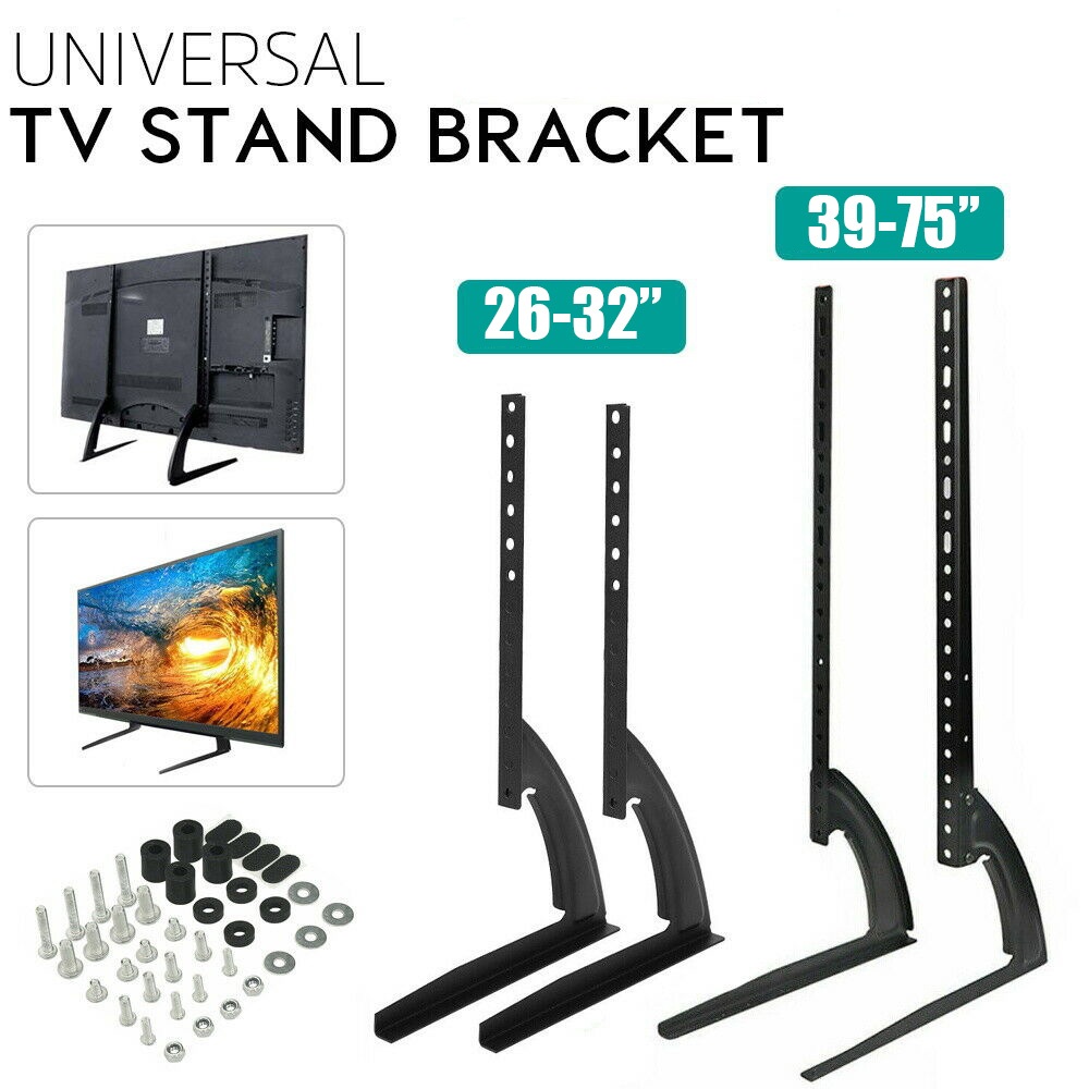 Suporte De Mesa Para Tv/monitor De 26-32" 39 -75'' Mesa Universal Base Pé Alta qualidade